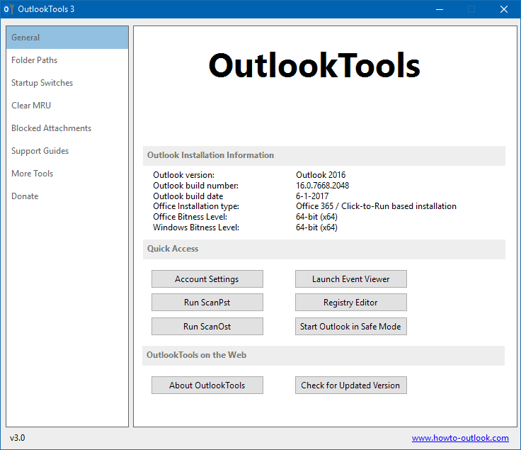 инструменты Outlook 3
