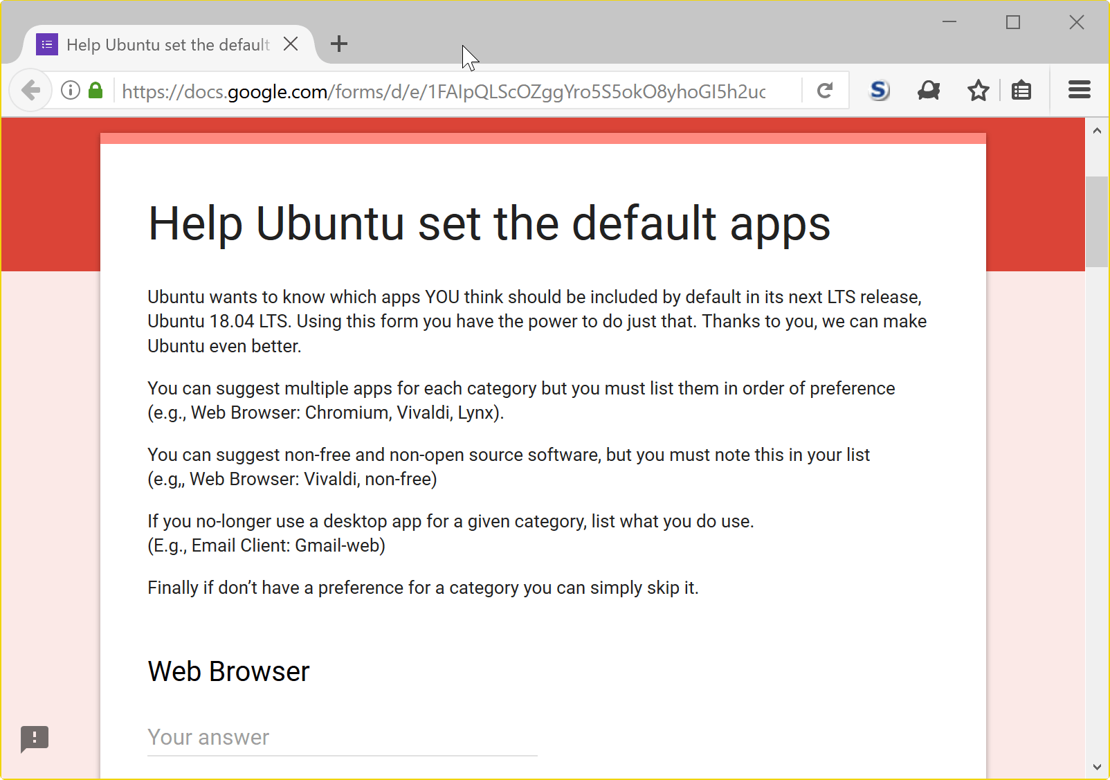 ubuntu default apps