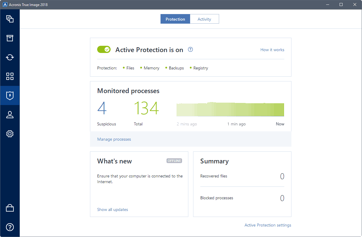 active protection acronis backup 2018