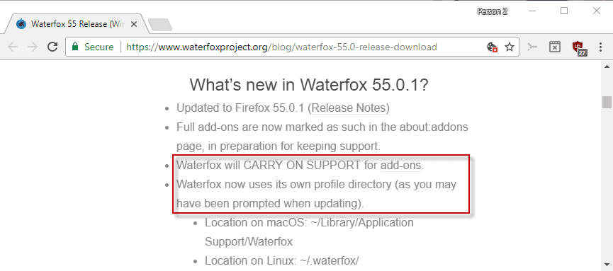 waterfox 55 legacy addons