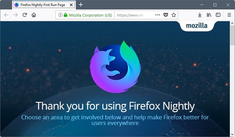 Firefox 57: Search bar off by default