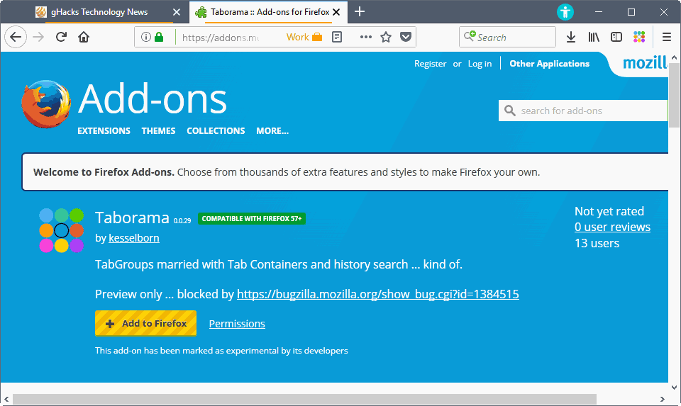 Remove Firefox address bar whitespace