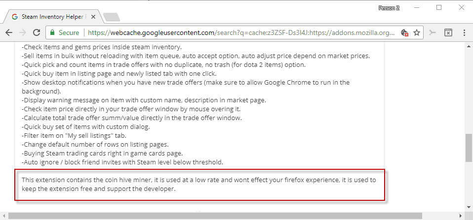 firefox addons issues