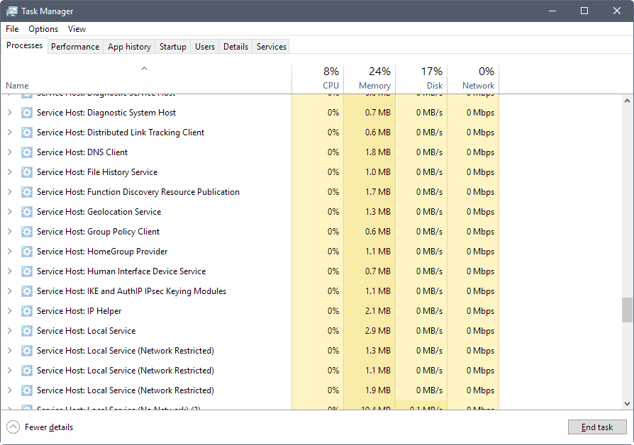 fix svchost.exe high cpu usage windows 7