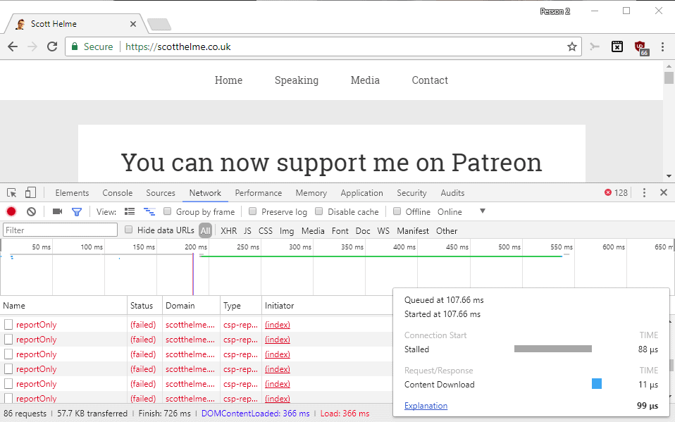 ublock origin store unlimited amount of client side data