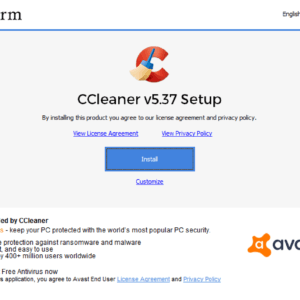 ccleaner avast adware