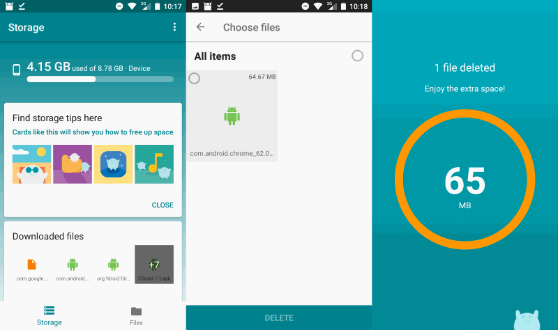 files go google android