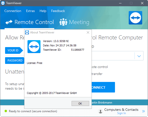 how to turn off teamviewer 13