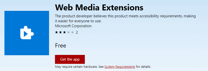 Web medium ru. Web Media Extensions что это. Коды на систему виндовс.