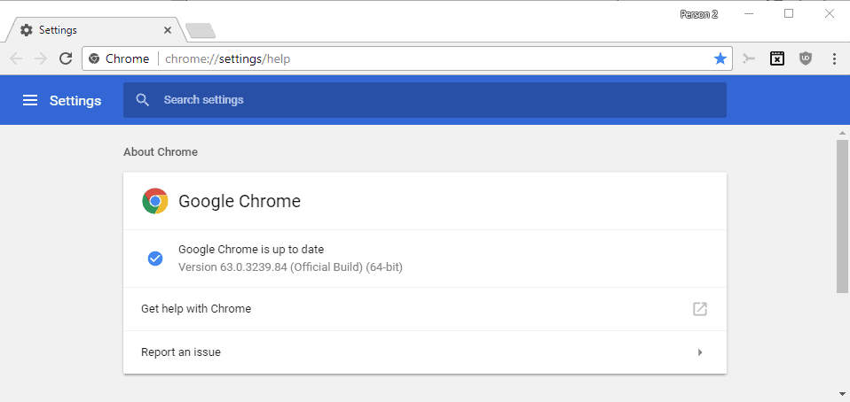 google chrome updates