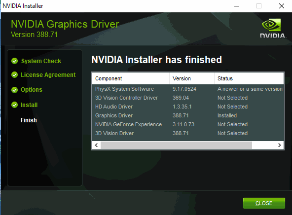 nvidia graphics driver 388 71