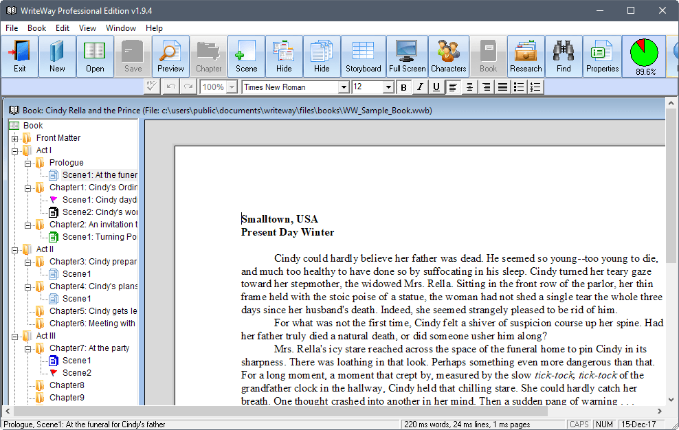 non fiction book writing software