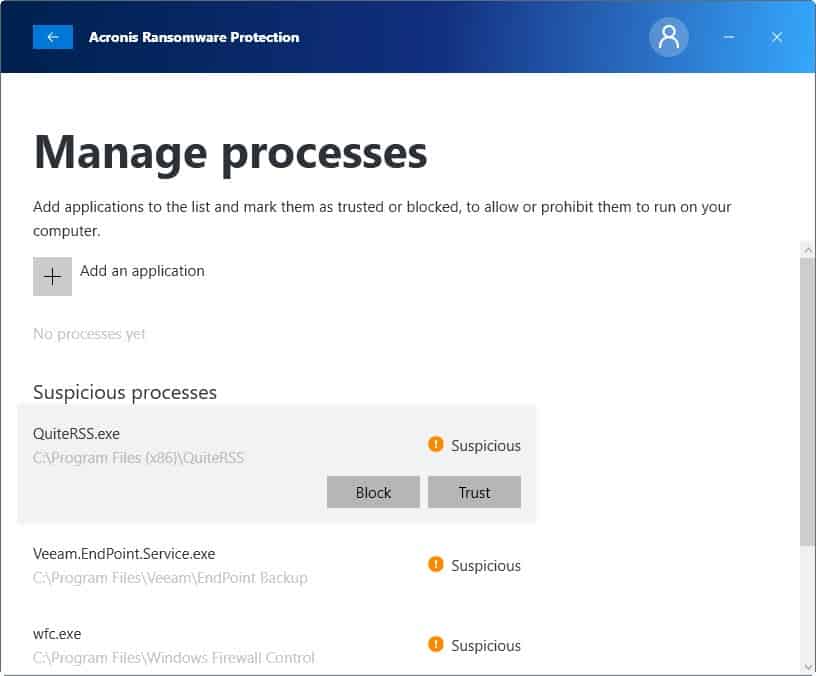 manage processes