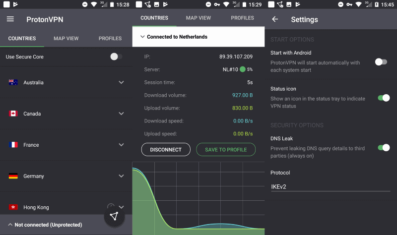 ProtonVPN Review- country support