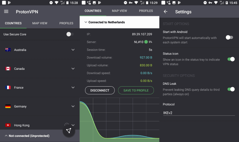 protonvpn android