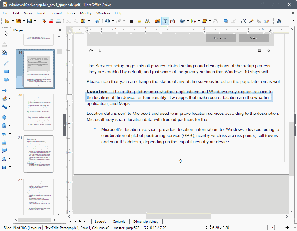 libreoffice pdf editing