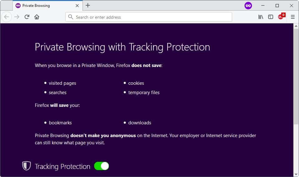 Firefox 59: Referer Path Stripping in Private Browsing