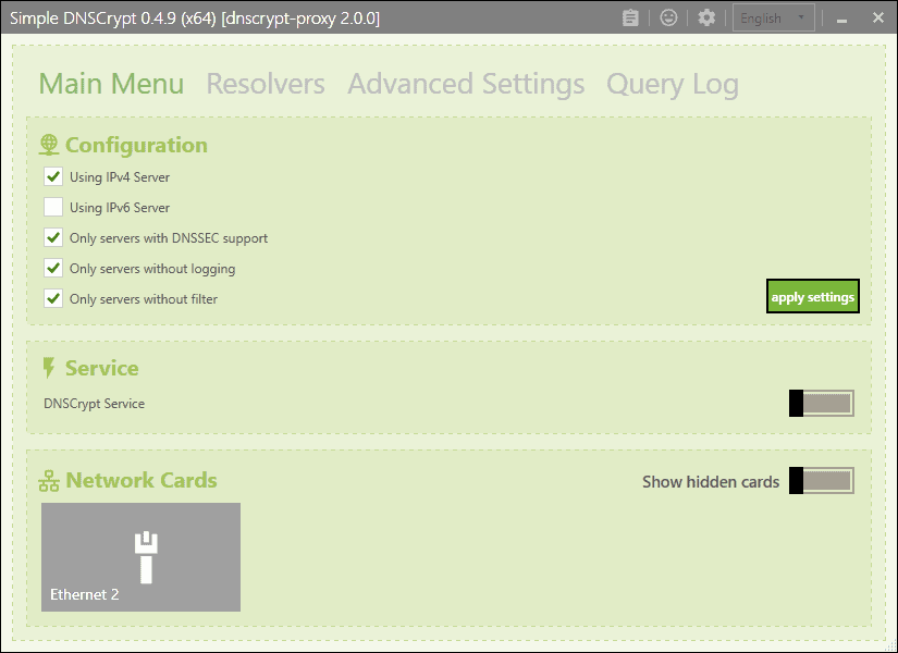 simple dns crypt windows