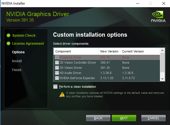 nvidia driver 391.35