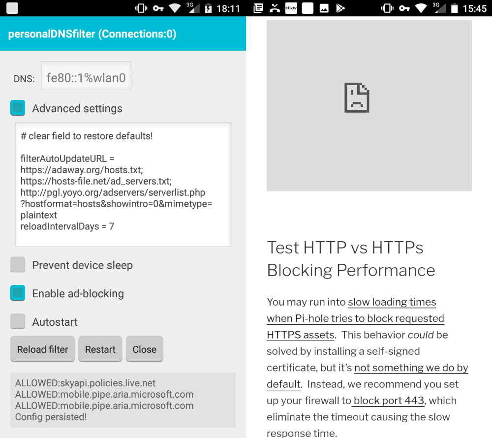 Use Personaldnsfilter To Block Advertisement On Android Ghacks