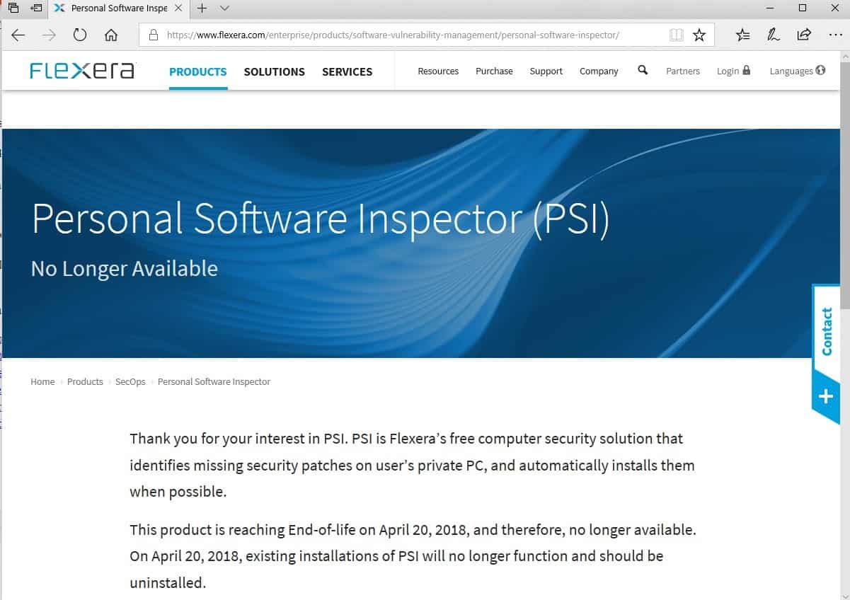 personal software inspector