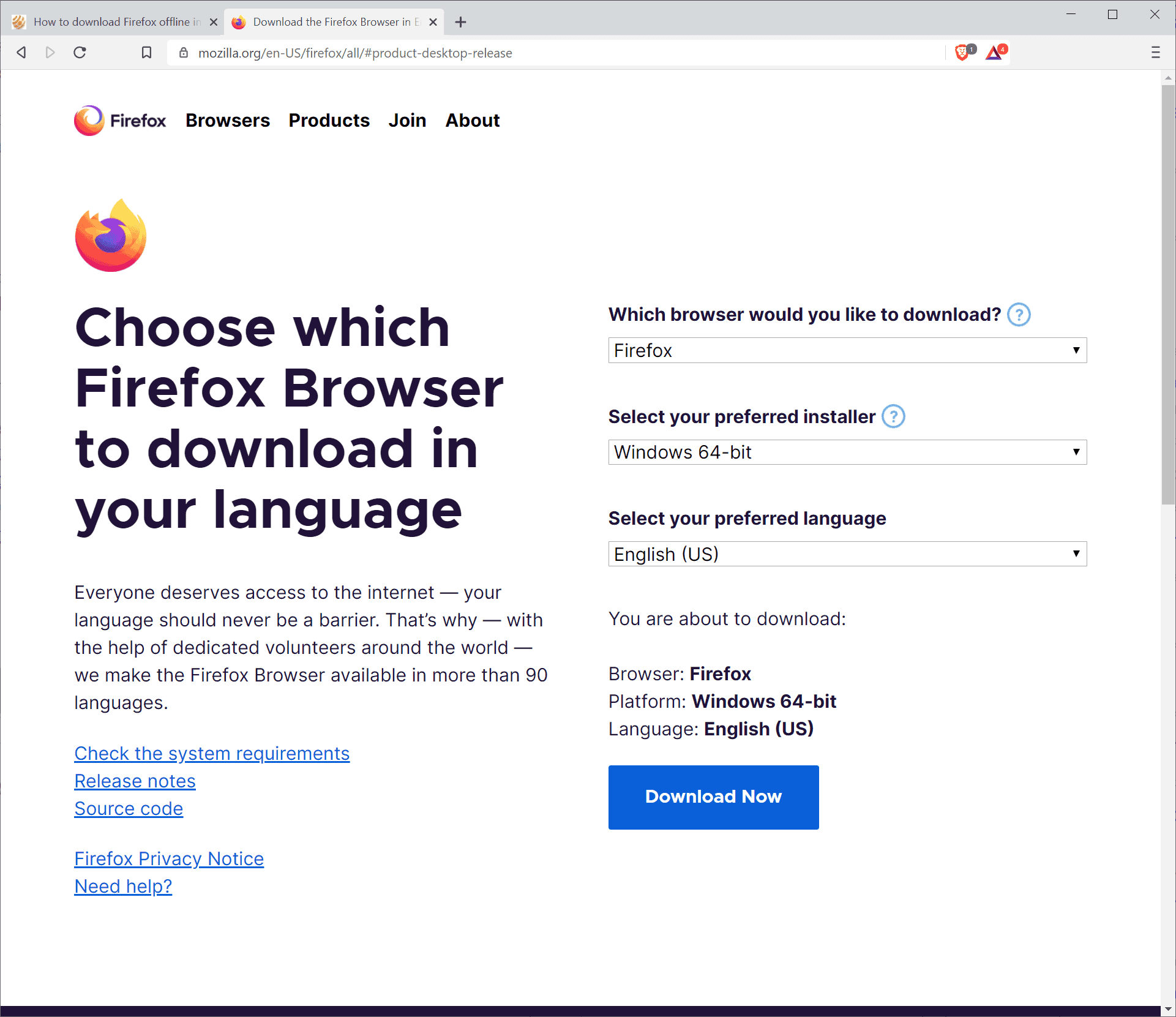Firefox 7.0 free download pc windows 10