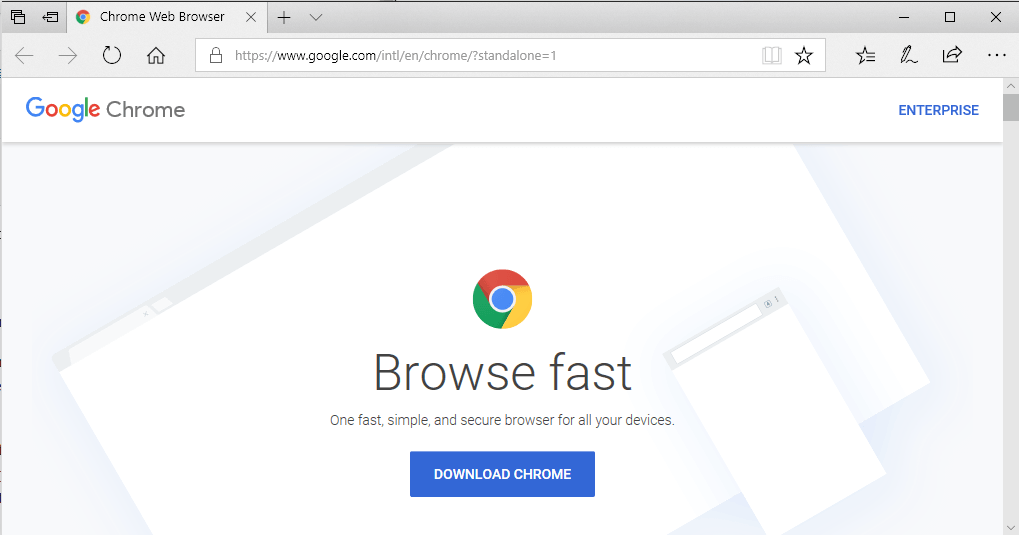 Chrome offline installer