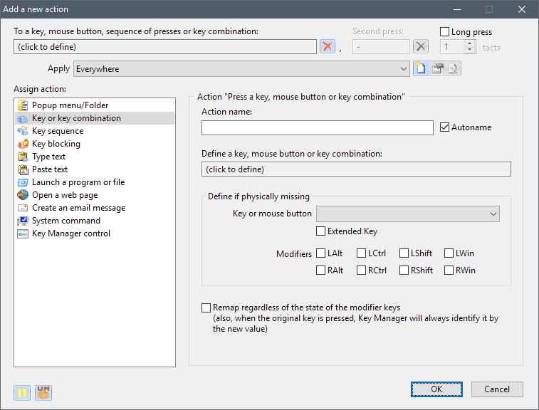 map keys