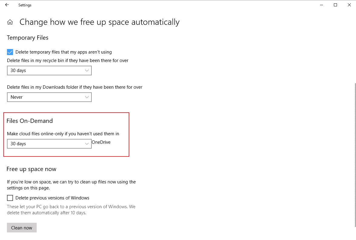 turn of files on demand one drive windows 10 turn of files on demand one drive windows 10