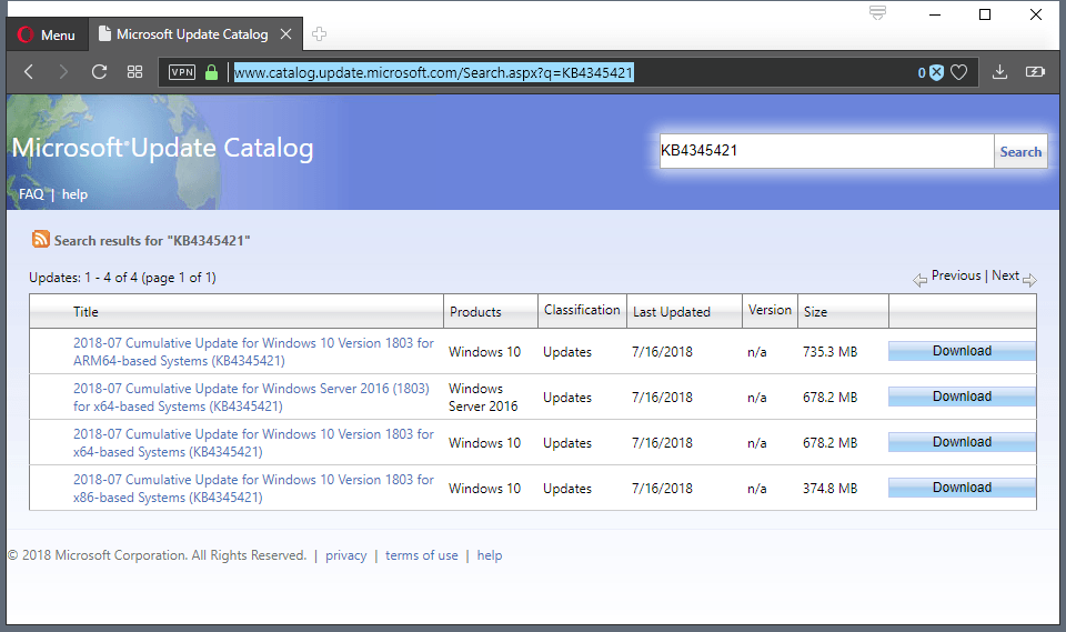 Cumulative update. Версии win 10 1803. Microsoft update. Каталог центра обновления Майкрософт. Microsoft Fix it win 7 реестр.