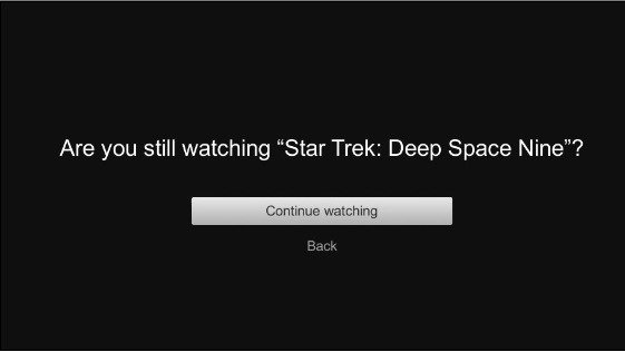 are you still watching netflix