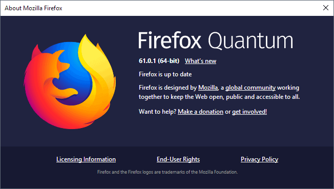 firefox 61.0.1