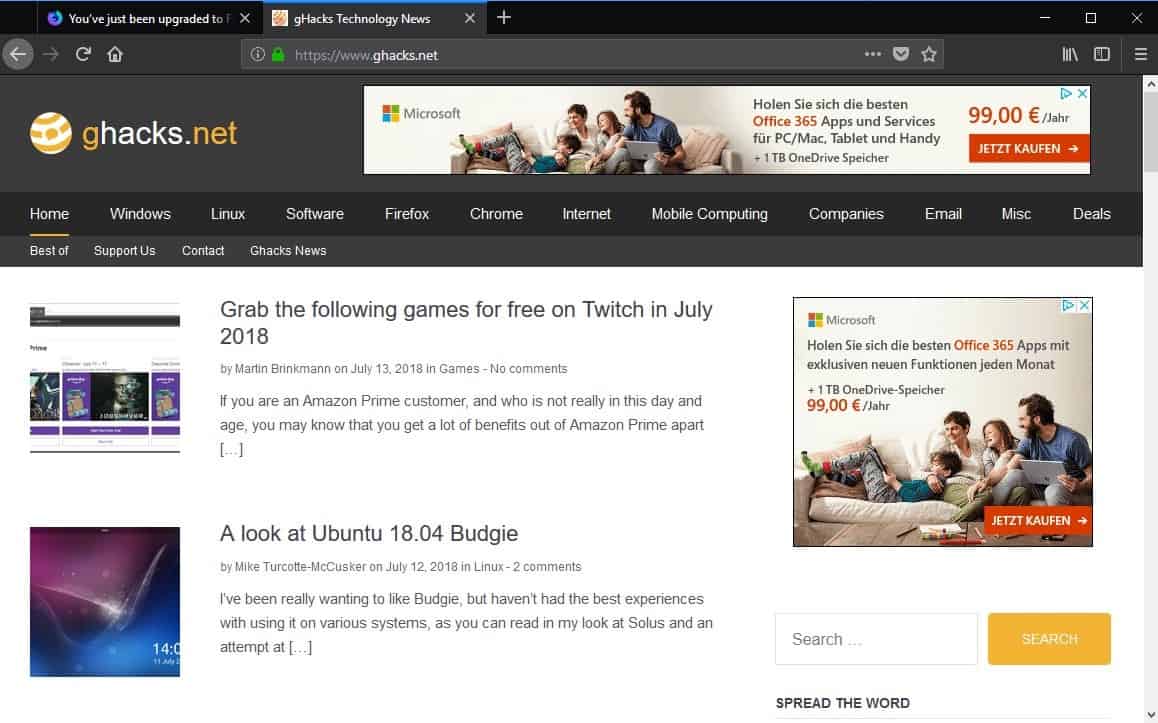 firefox windows 10 dark mode