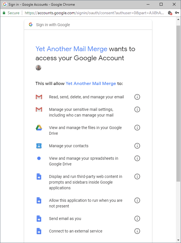 gmail access