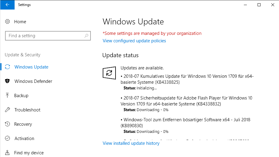 microsoft windows security updates july 2018