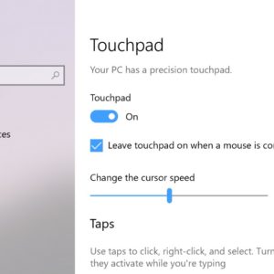 surface pro touchpad