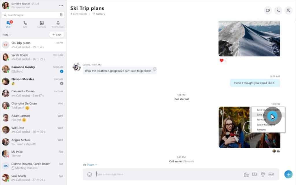 Skype update introduces call recording