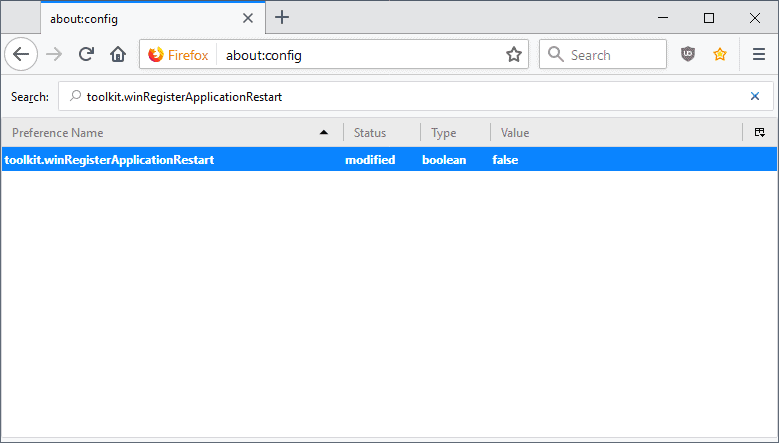 Firefox-Block Autostart Windows 10