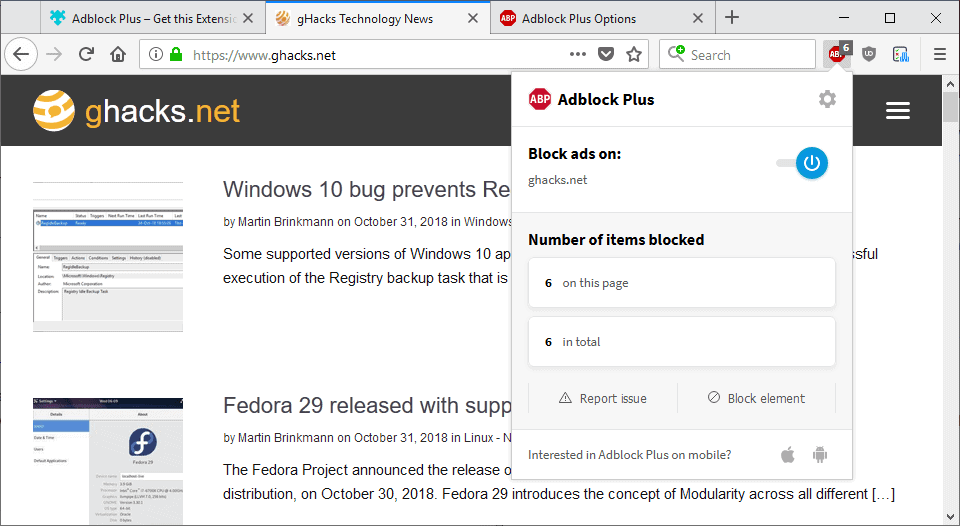 adblock plus 3.4