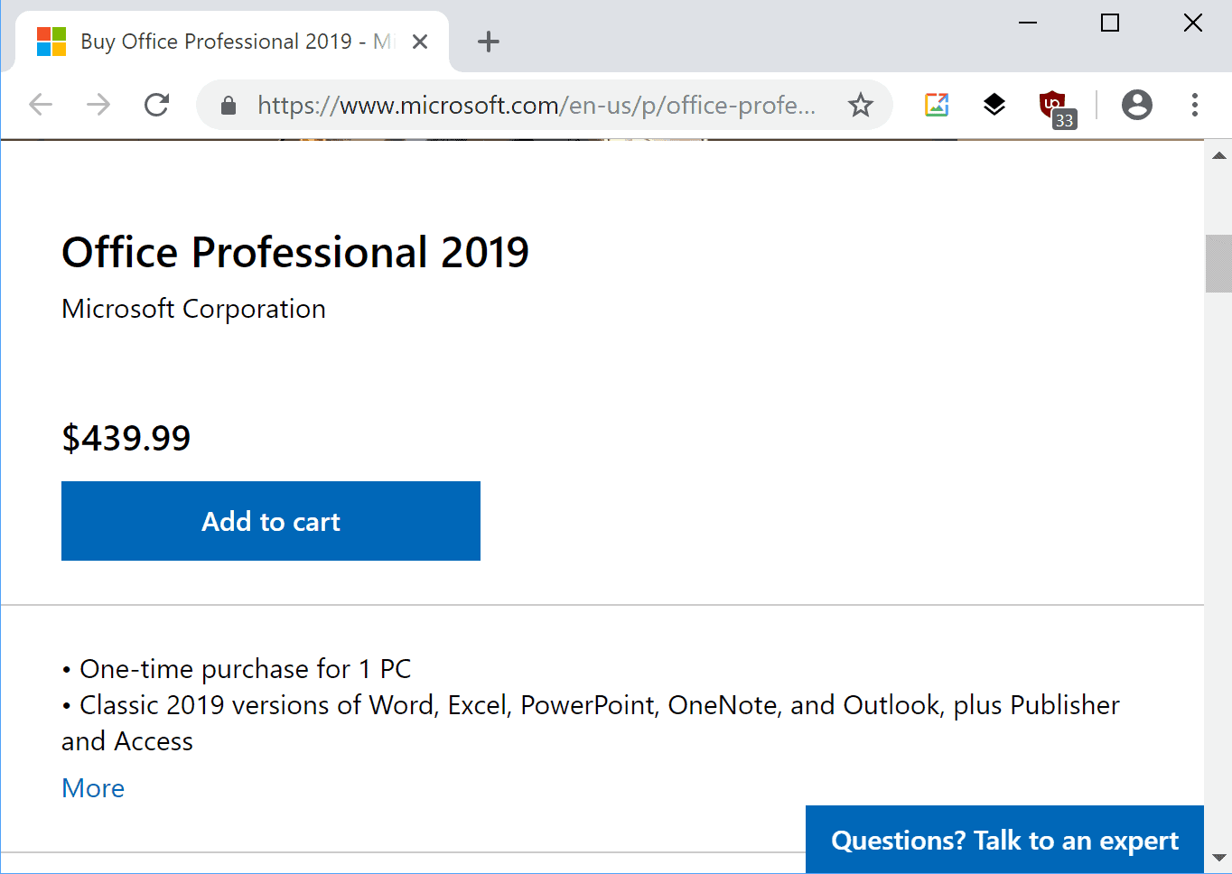 Microsoft Wants 439 For Office 2019 Professional Ghacks Tech News