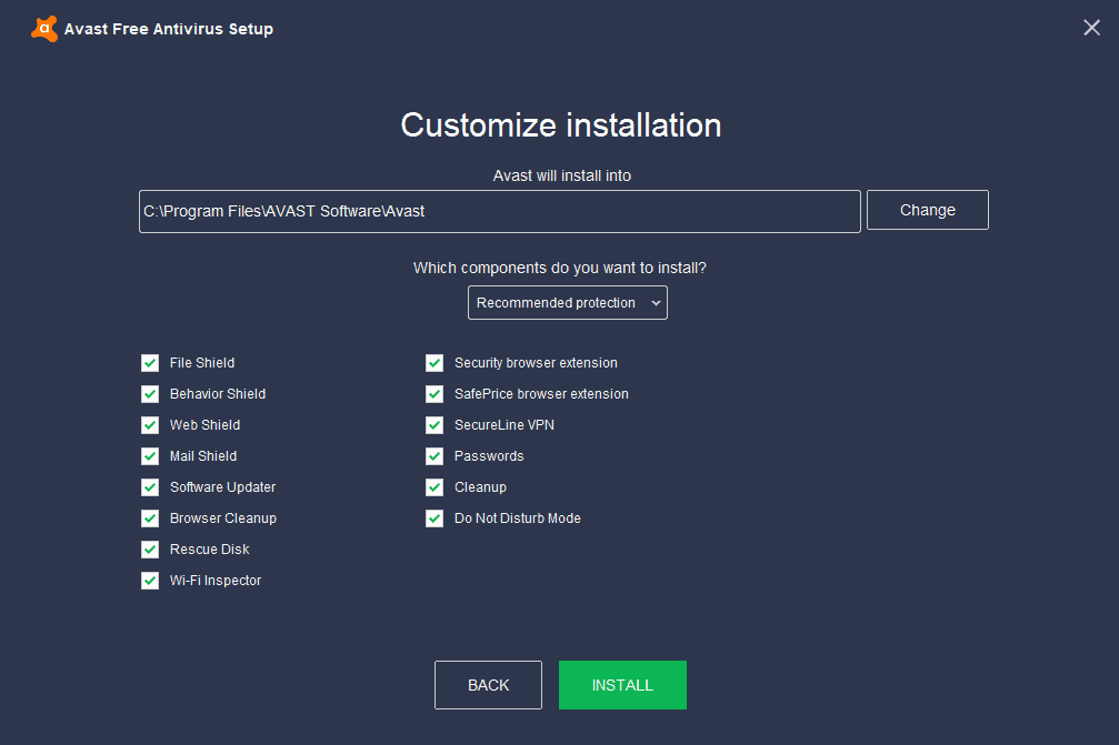 avast upgrades