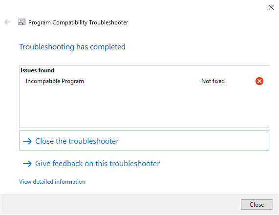 chrome is incompatible