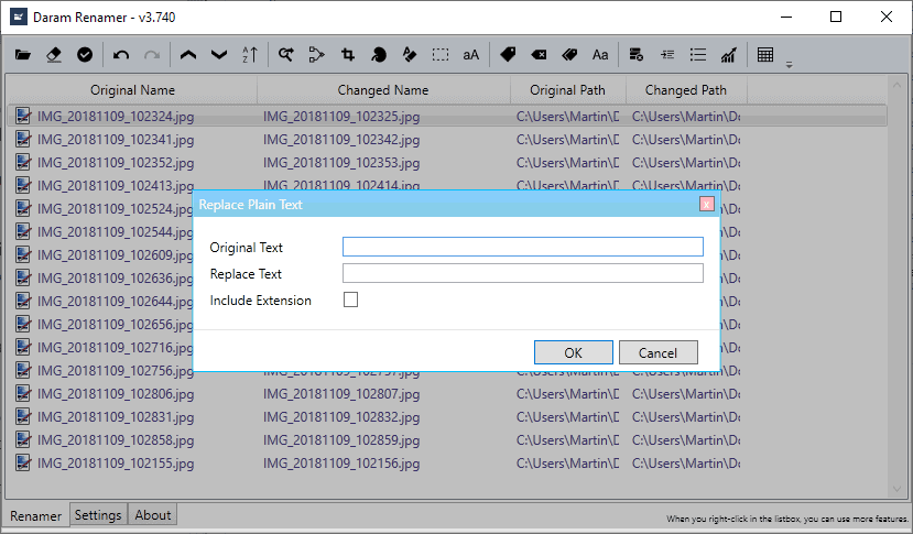xyplorer regex rename