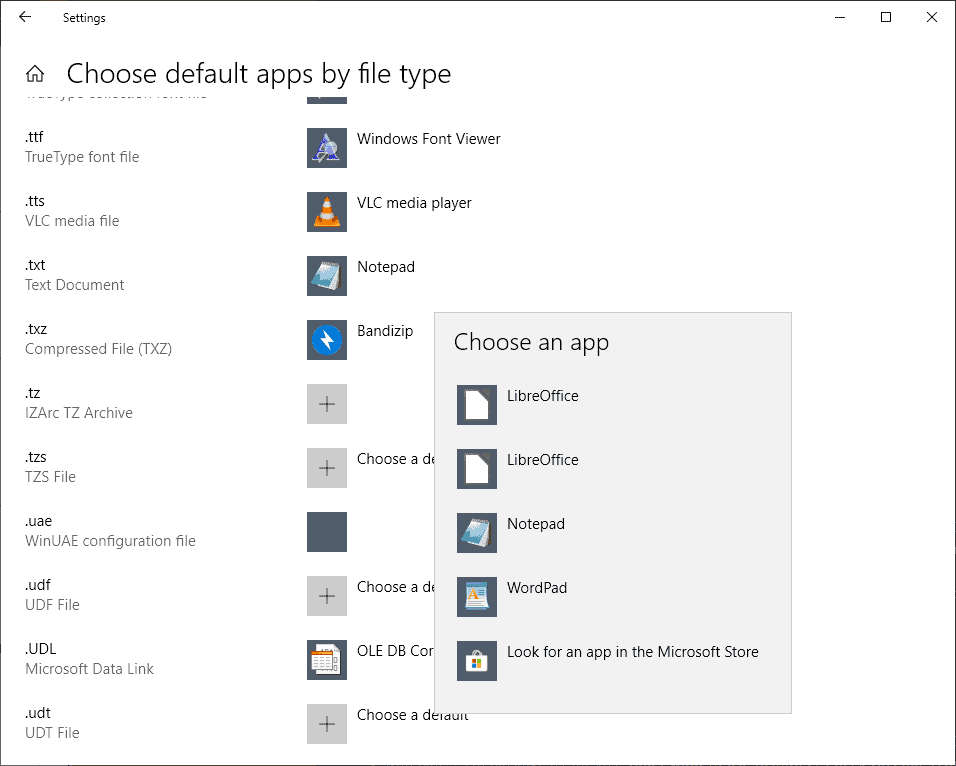 windows 10 file associations