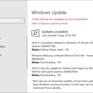 windows security updates november 2018