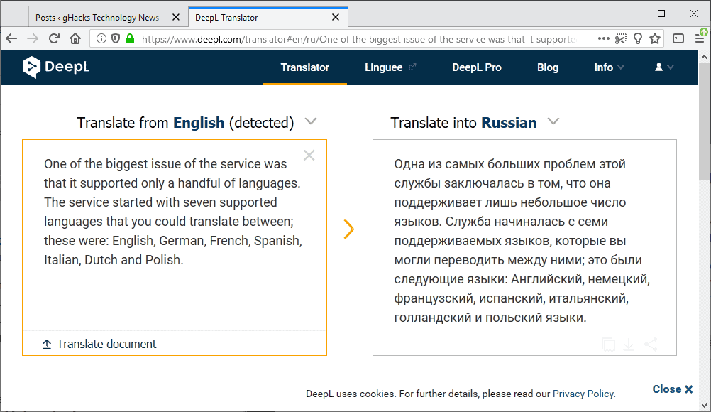 deepl russian portuguese