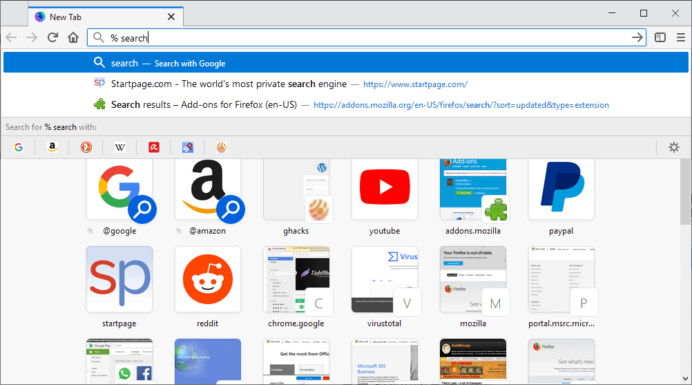 firefox tab search