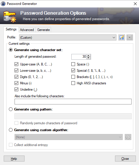 password generator