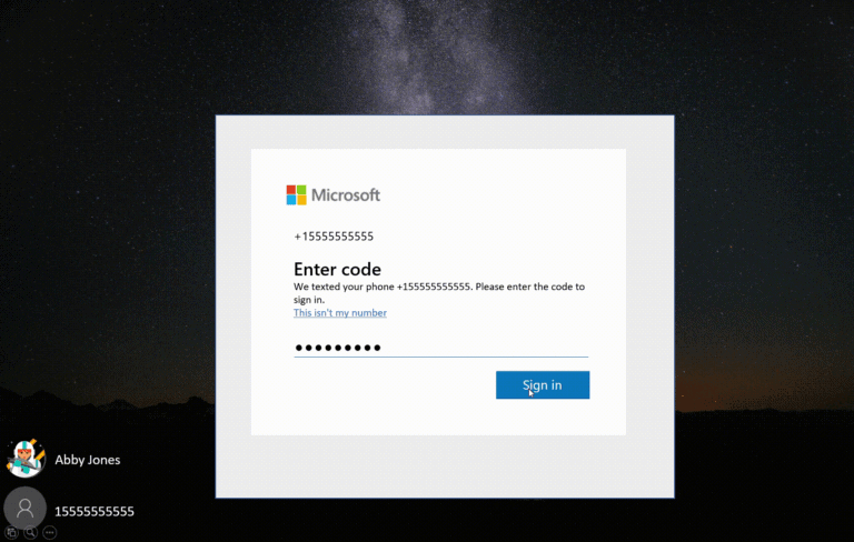 Sign-in to Windows 10 with password-less accounts