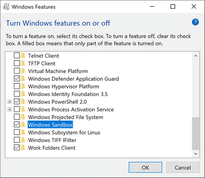 windows sandbox